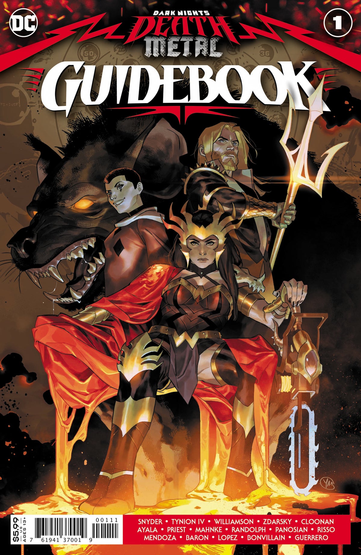 Dark Nights: Death Metal Guidebook #1 CVR A DC Comics 2020 VF