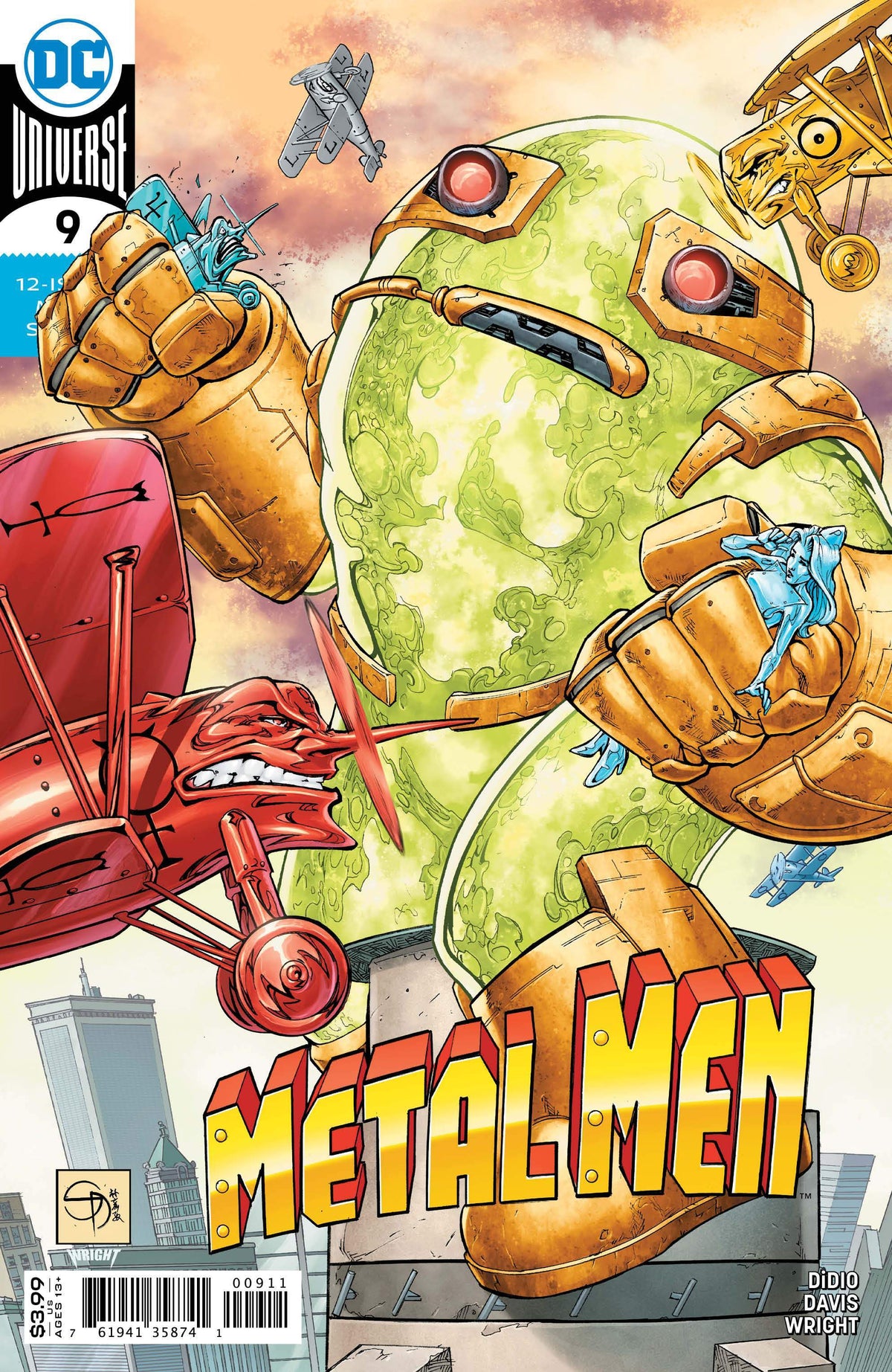 Metal Men #9 CVR A DC Comics 2020 FN