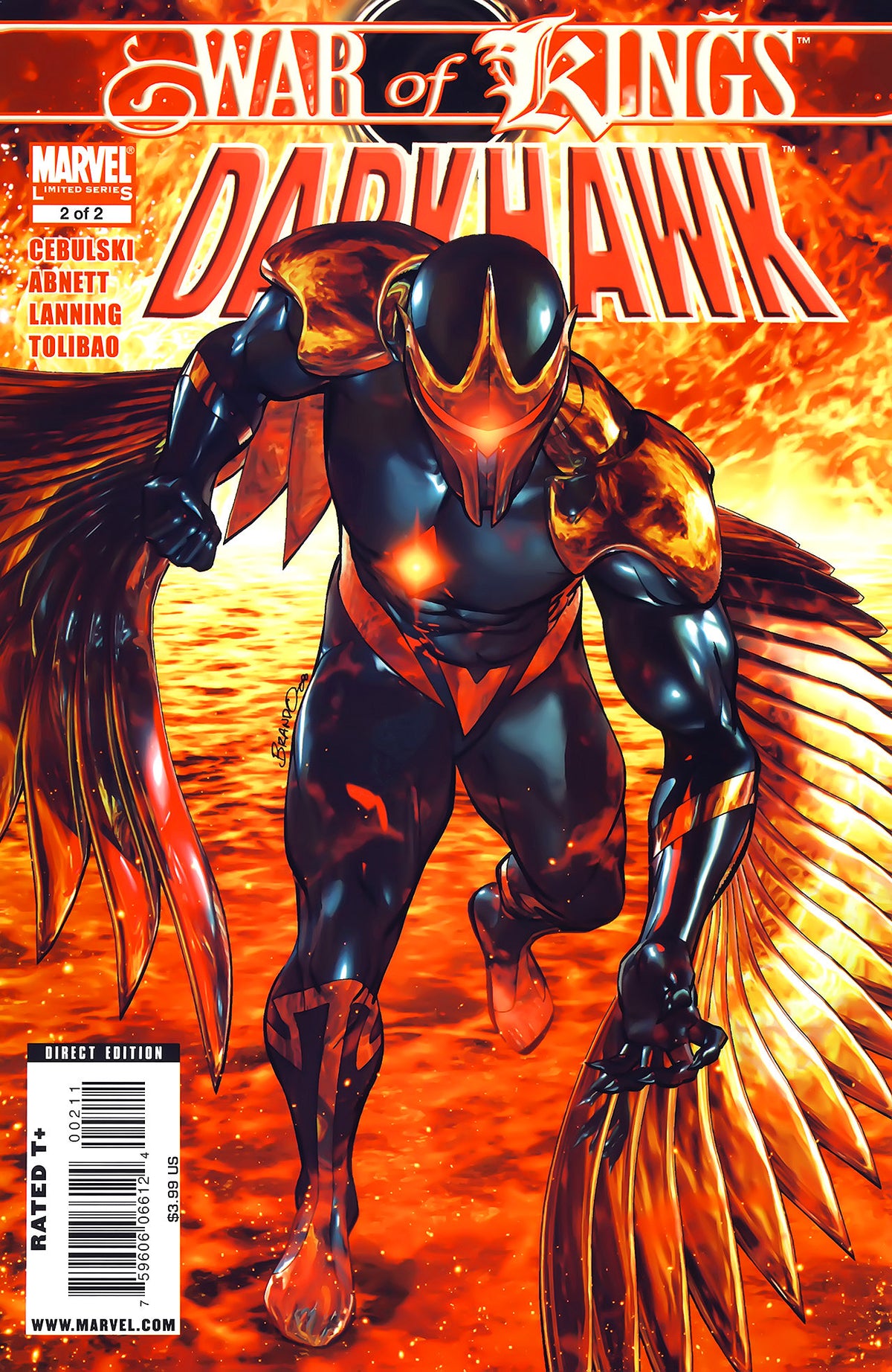 War of Kings: Darkhawk #2 - CVR A (VF)