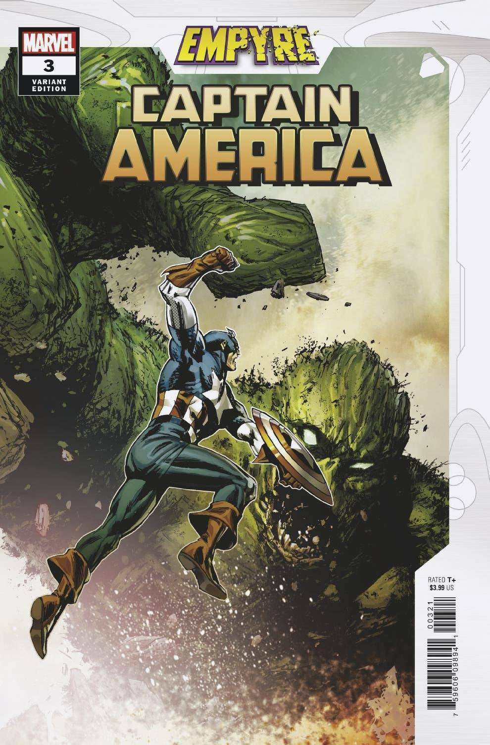 Empyre: Captain America #3 CVR B Marvel 2020 FN