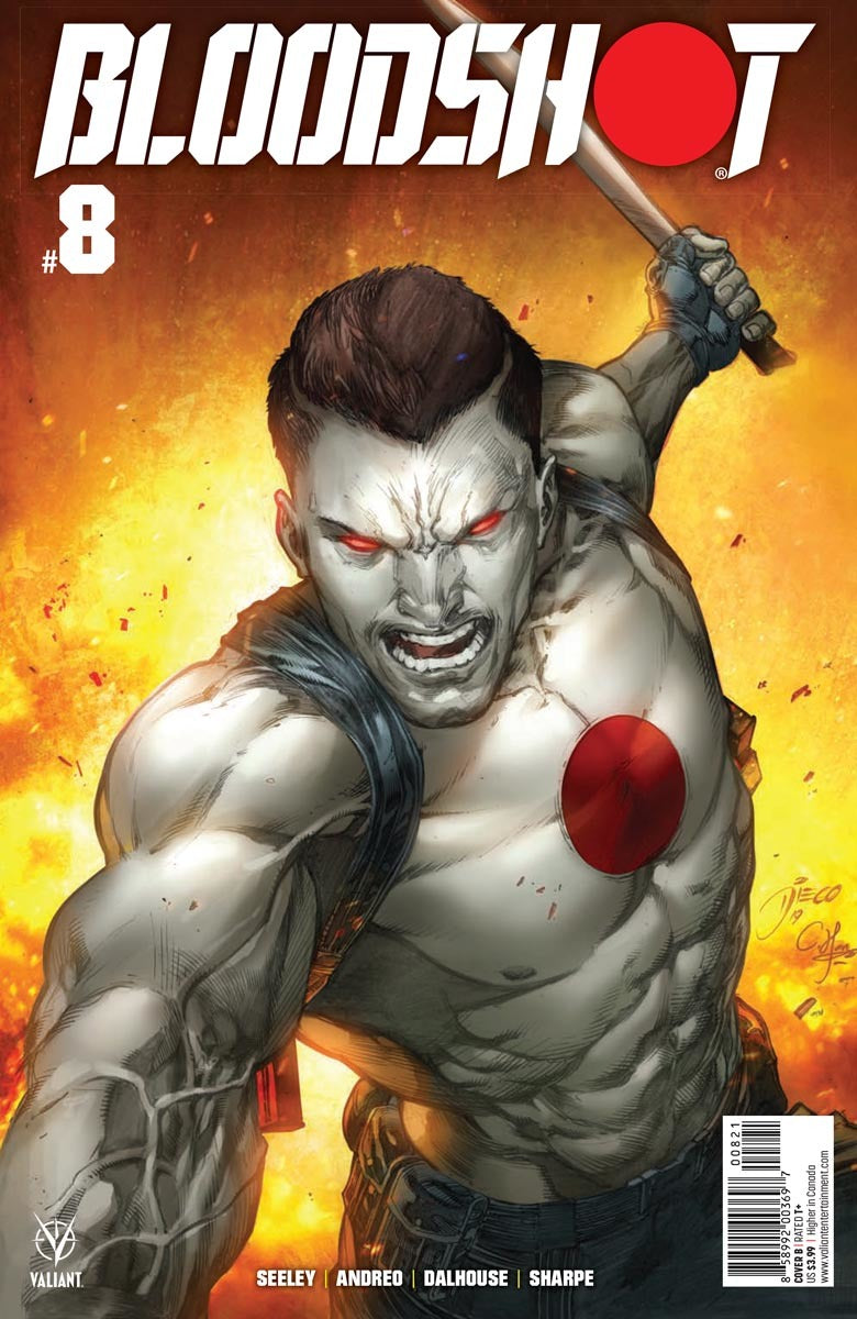 Bloodshot #8 CVR B DMG/Valiant Entertainment 2020 FN