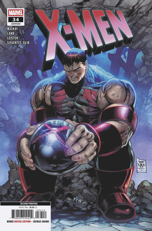 X-MEN #34 TONY DANIEL 2ND PRINTING VARIANT (VF/NM)