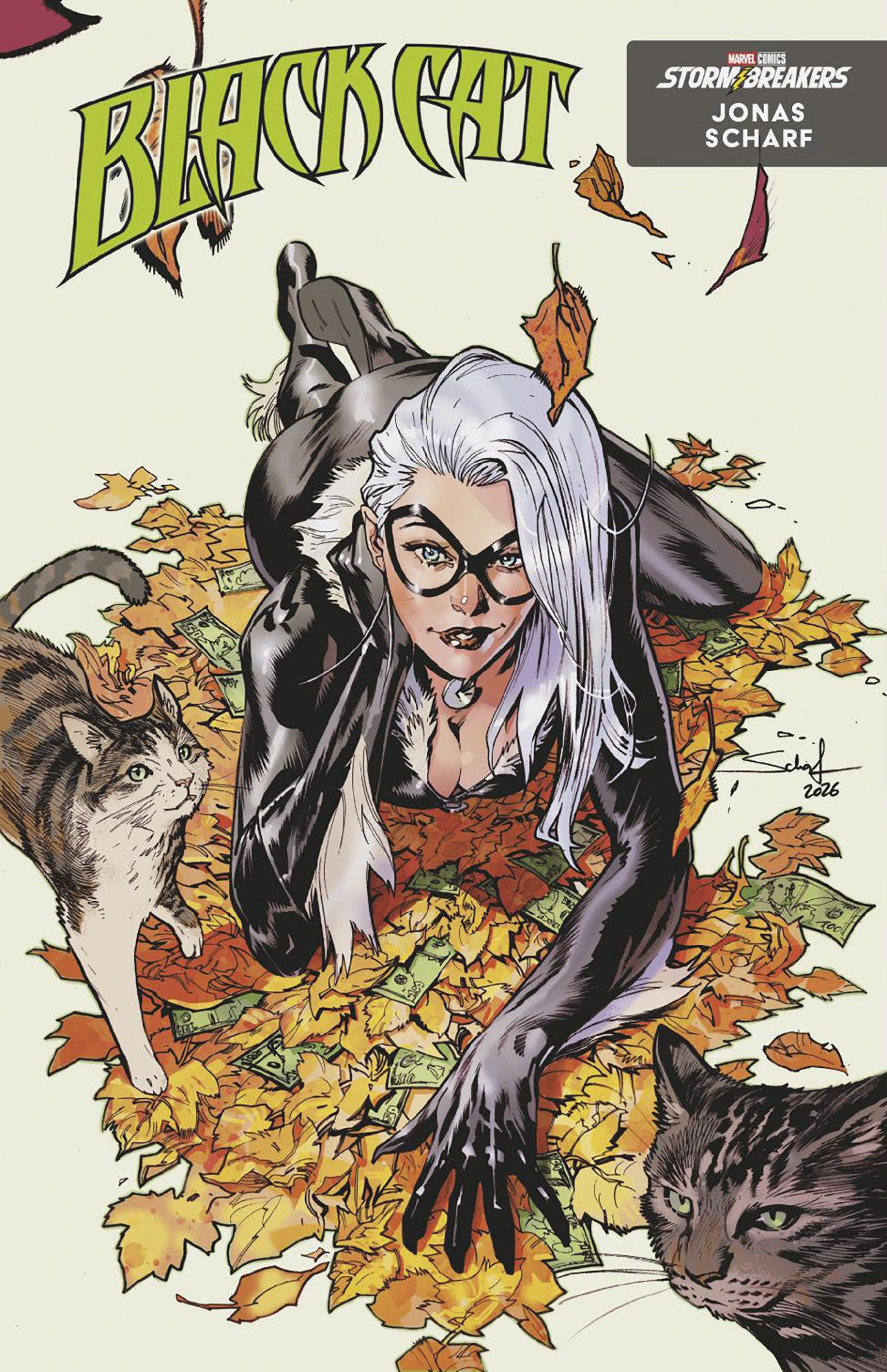BLACK CAT #14 JONAS SCHARF FALL FANTASIES VARIANT [QIB] (VF/NM)