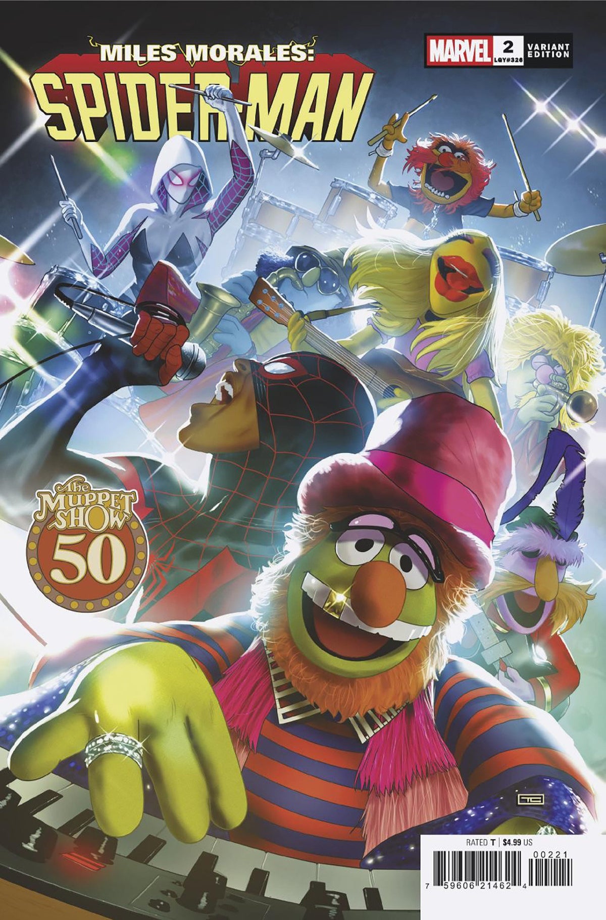 MILES MORALES: SPIDER-MAN #2 TAURIN CLARKE MUPPETS VARIANT (VF/NM)