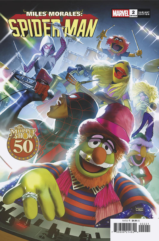 MILES MORALES: SPIDER-MAN #2 TAURIN CLARKE MUPPETS VARIANT (VF/NM)