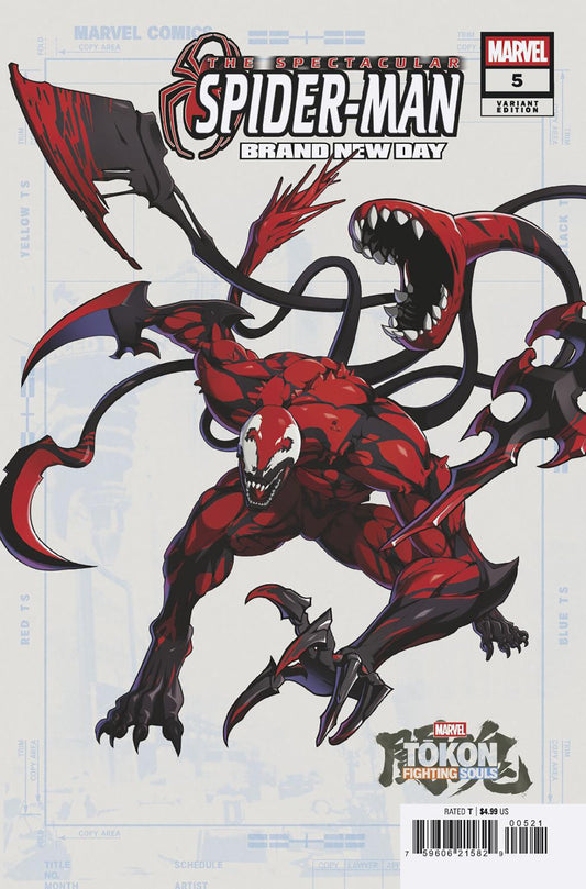 SPECTACULAR SPIDER-MAN: BRAND NEW DAY #5 MARVEL TOKON: FIGHTING SOULS VARIANT (VF/NM)
