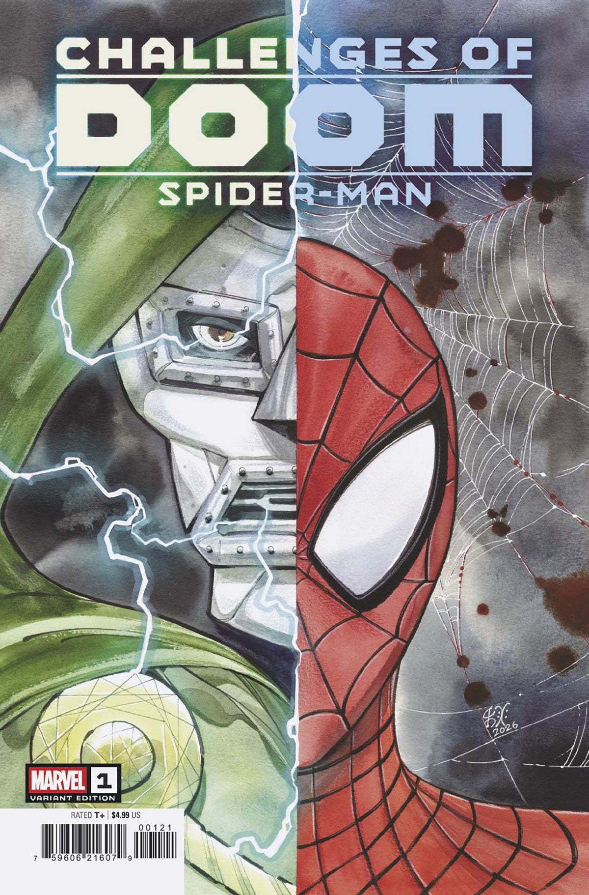 CHALLENGES OF DOOM: SPIDER-MAN #1 PEACH MOMOKO VARIANT (VF/NM)