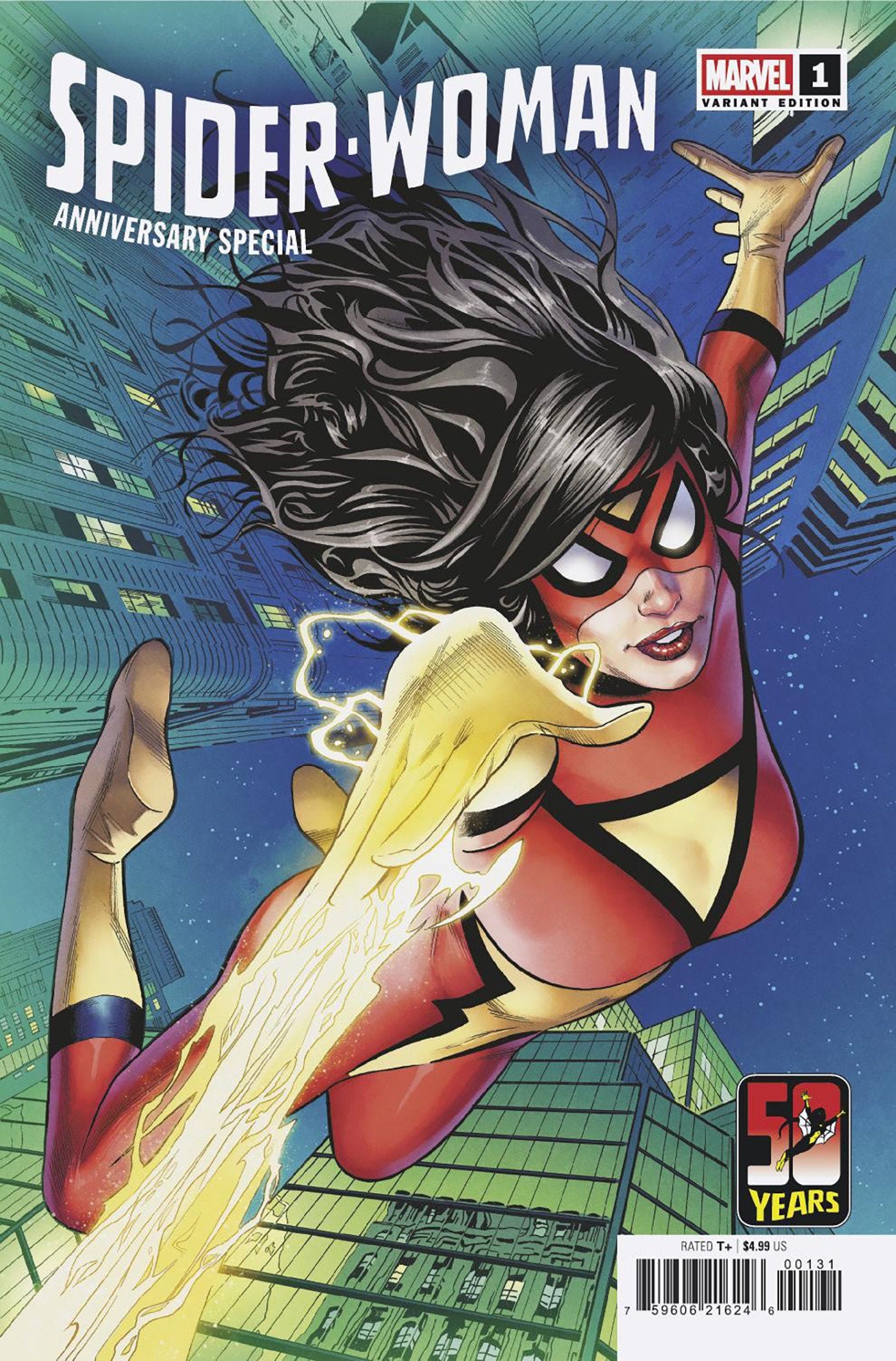SPIDER-WOMAN 50TH ANNIVERSARY SPECIAL #1 GREG LAND VARIANT (VF/NM)