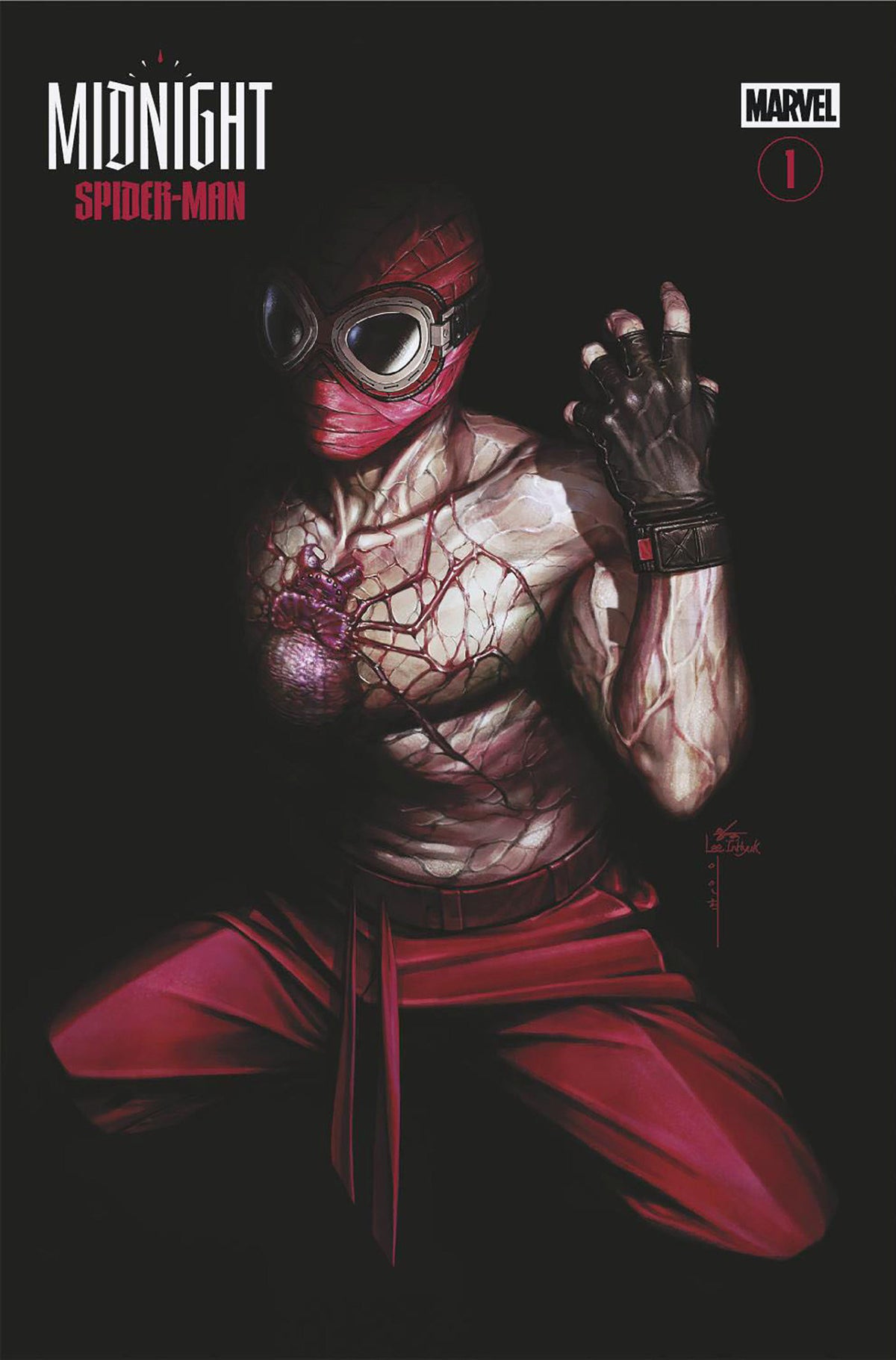 MIDNIGHT SPIDER-MAN #1 COVER I INHYUK LEE VARIANT (VF/NM)