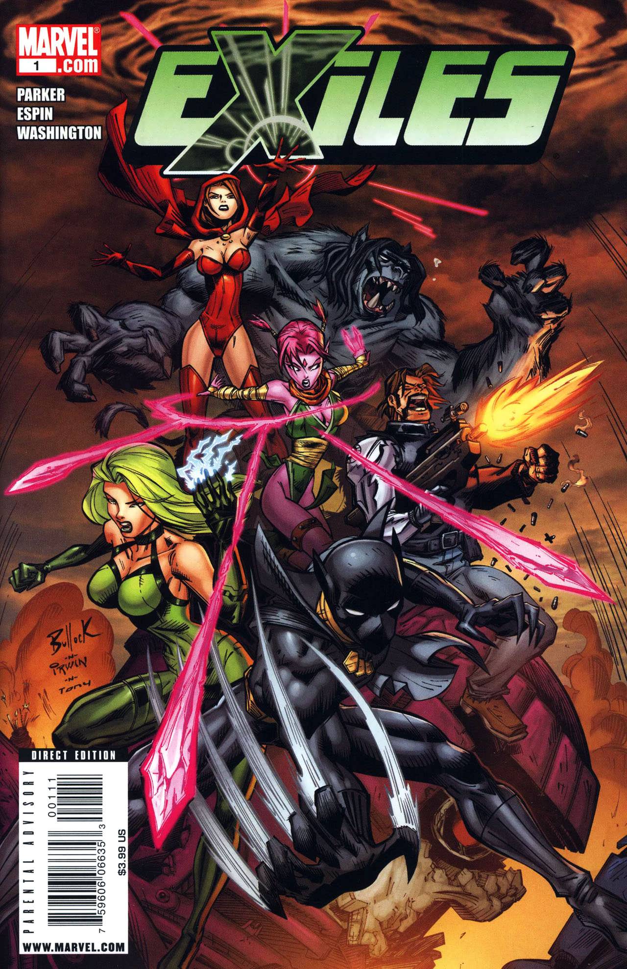 Exiles #1 - CVR A (FN)