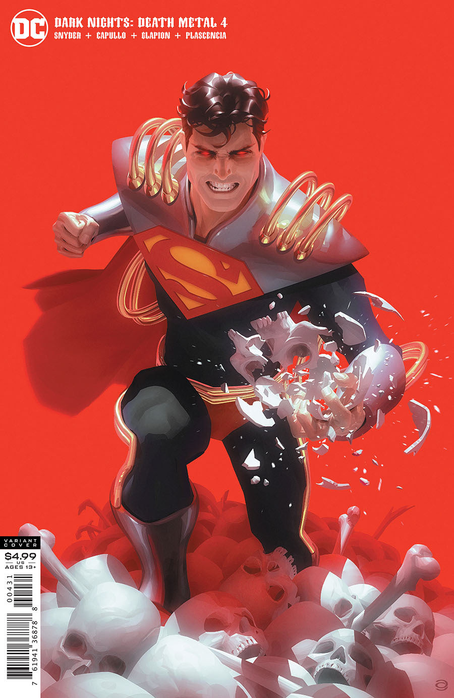Dark Nights: Death Metal #4 CVR C DC Comics 2020 FN