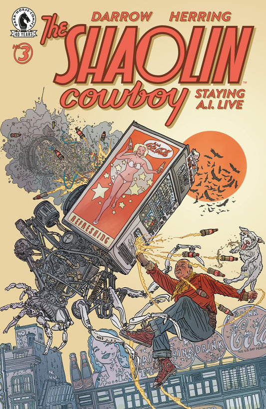 Shaolin Cowboy: Staying A.I.Live #3 (CVR A) (Geof Darrow) (VF/NM)