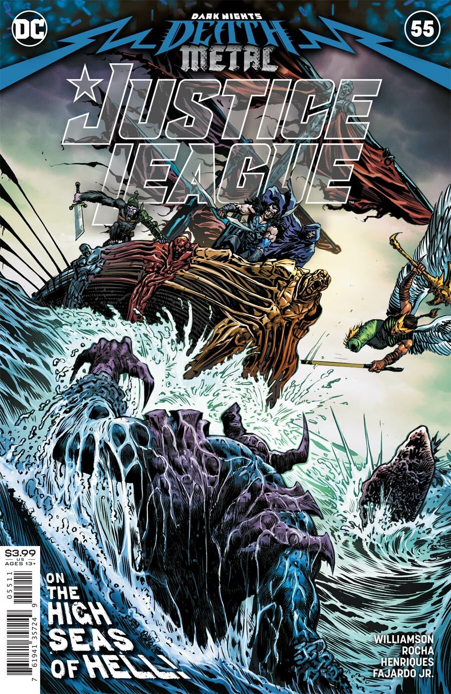 Justice League #55 CVR A DC Comics 2020 FN