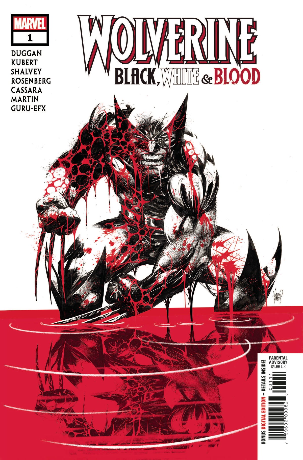 Wolverine: Black, White & Blood #1 - CVR A (FN)