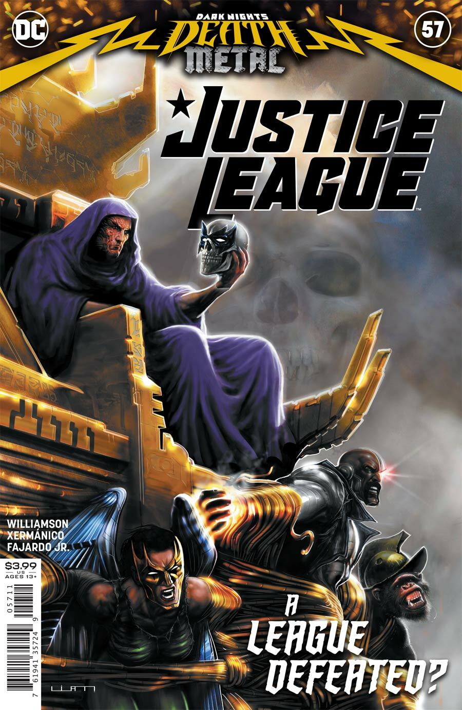 Justice League #57 CVR A DC Comics 2020 FN