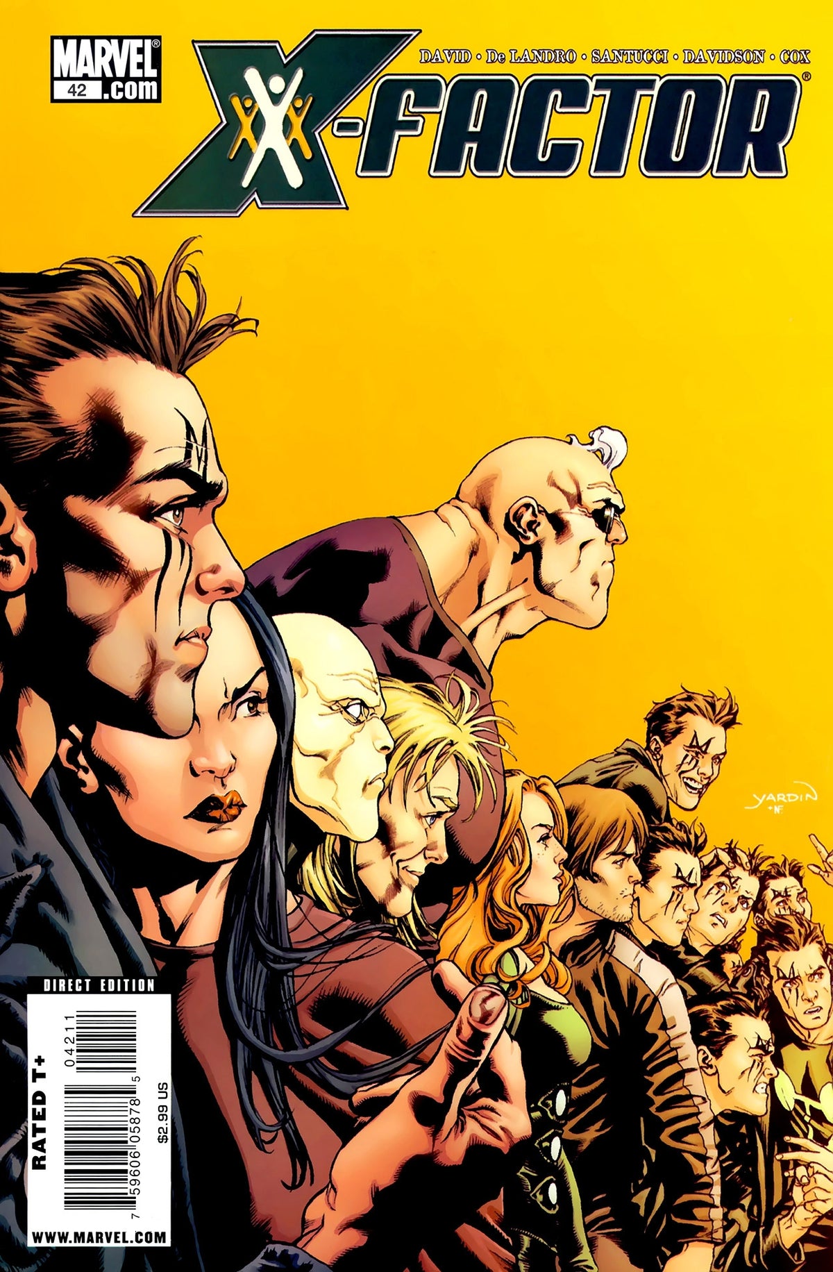 X-Factor #42 CVR A Marvel 2009 FN