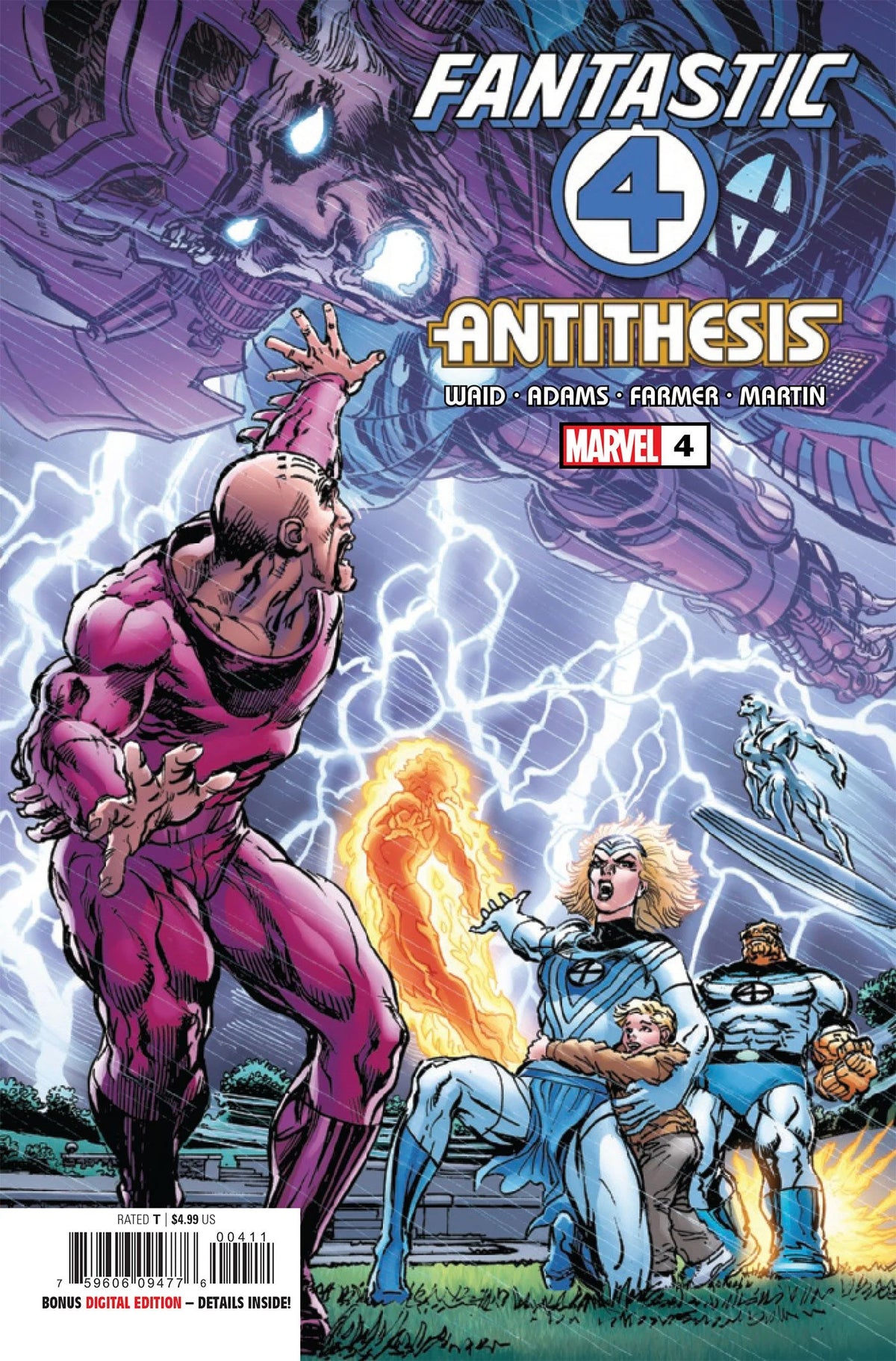 Fantastic Four: Antithesis #4 CVR A Marvel 2020 FN