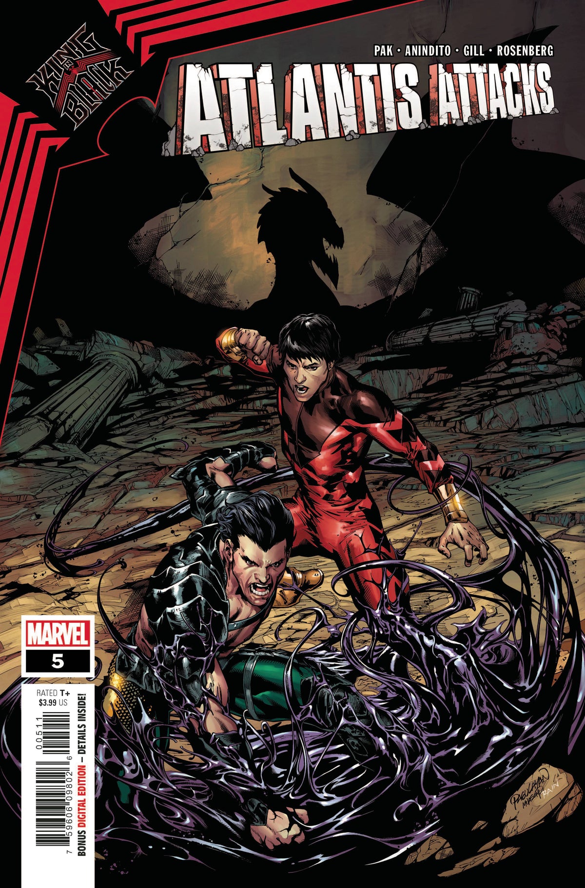 Atlantis Attacks #5 CVR A Marvel 2020 FN