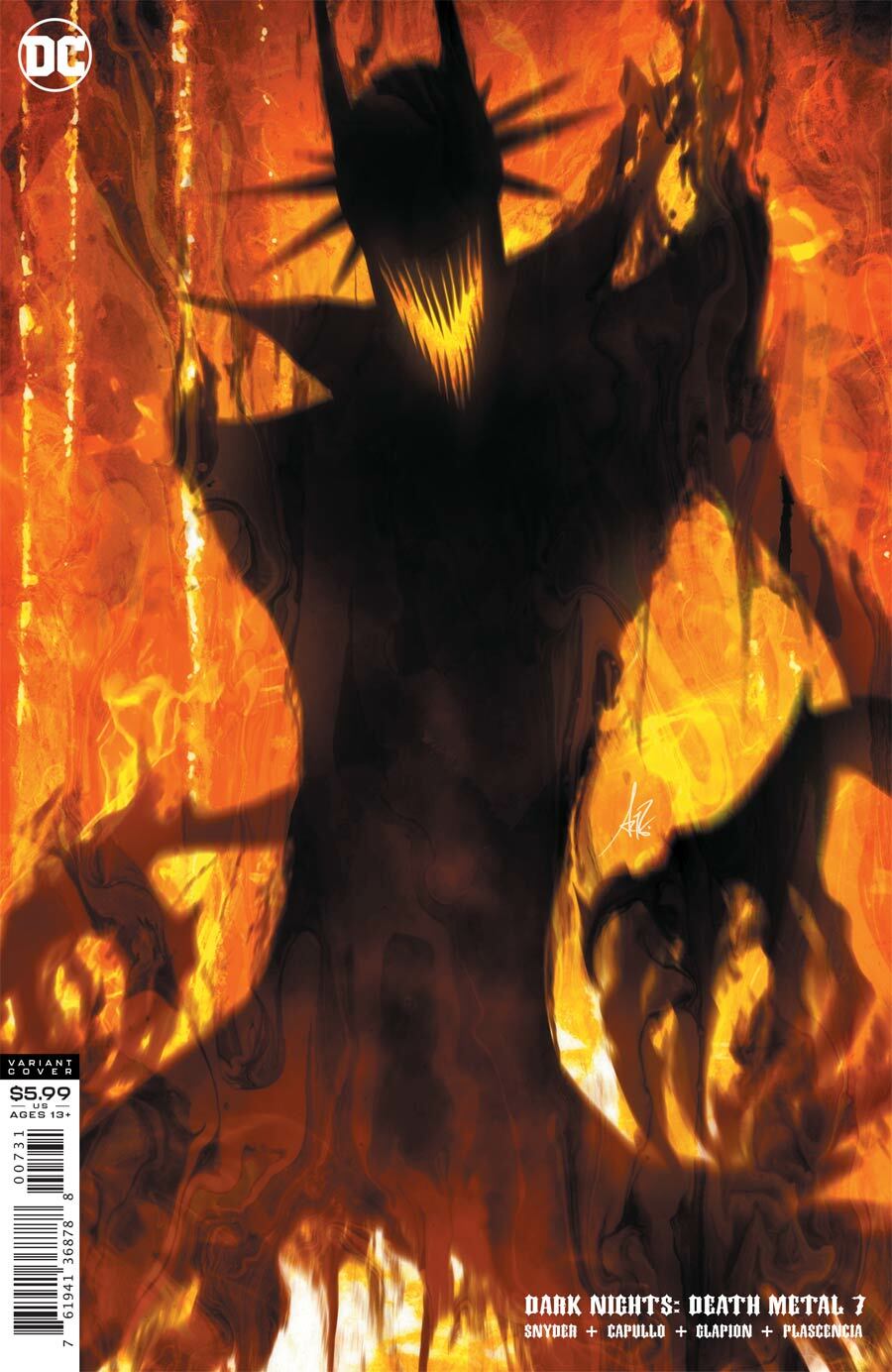 Dark Nights: Death Metal #7 CVR C DC Comics 2021 VF