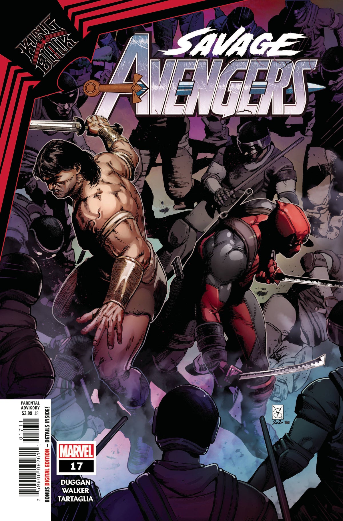 Savage Avengers #17 CVR A Marvel 2021 VF