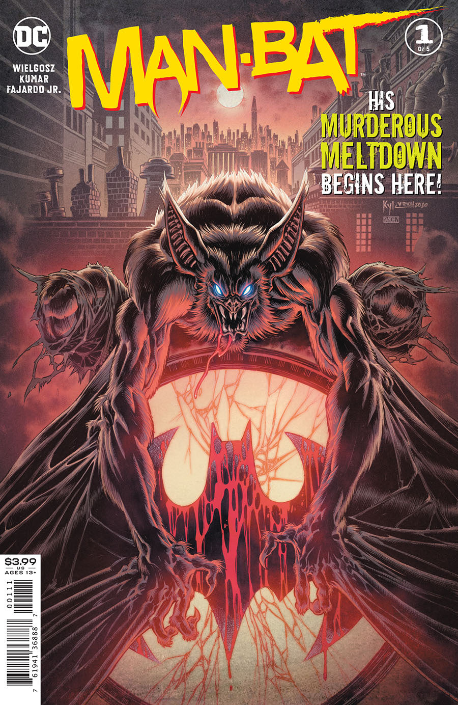 Man-Bat #1 - CVR A (FN)