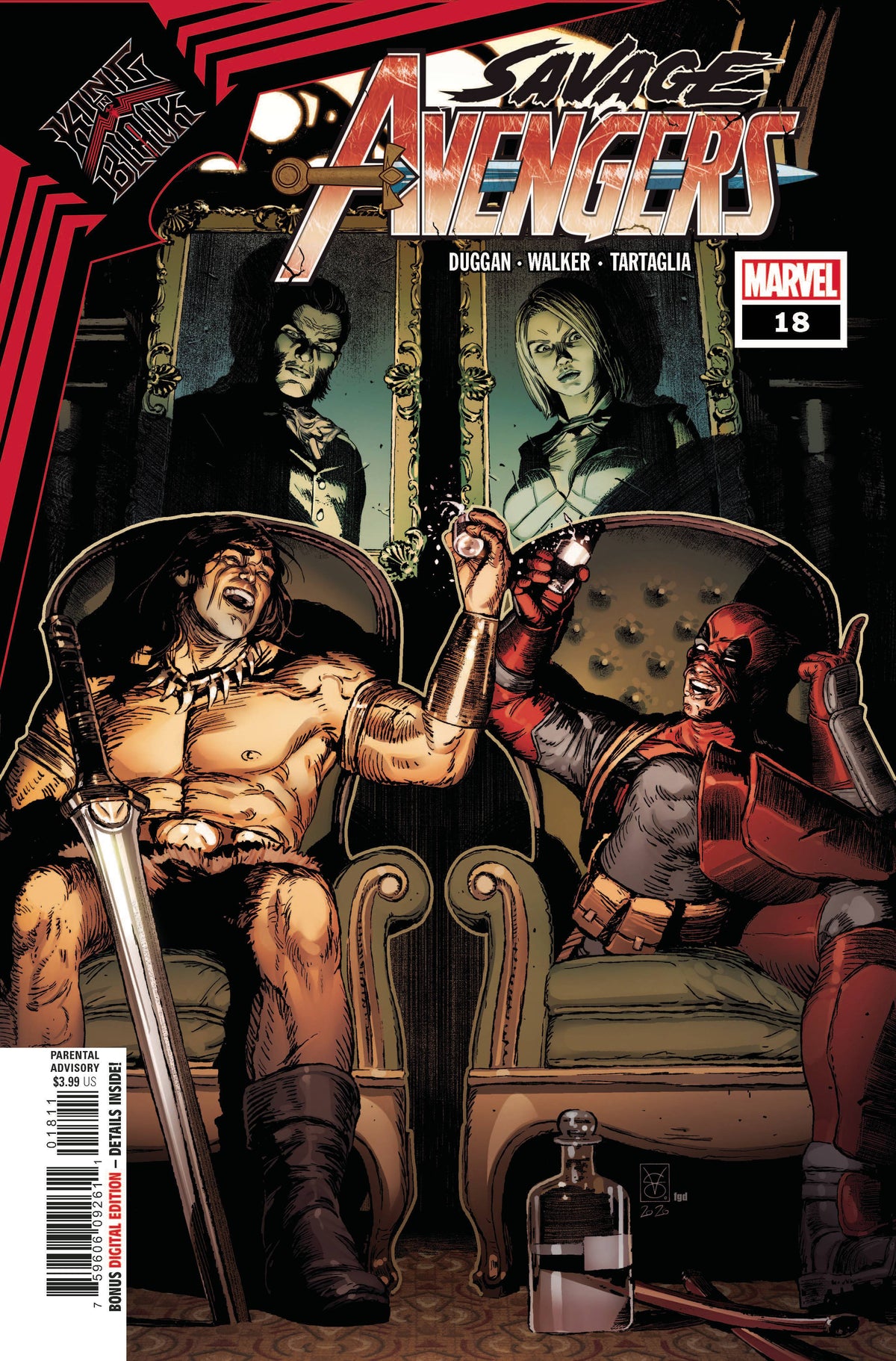 Savage Avengers #18 CVR A Marvel 2021 VF