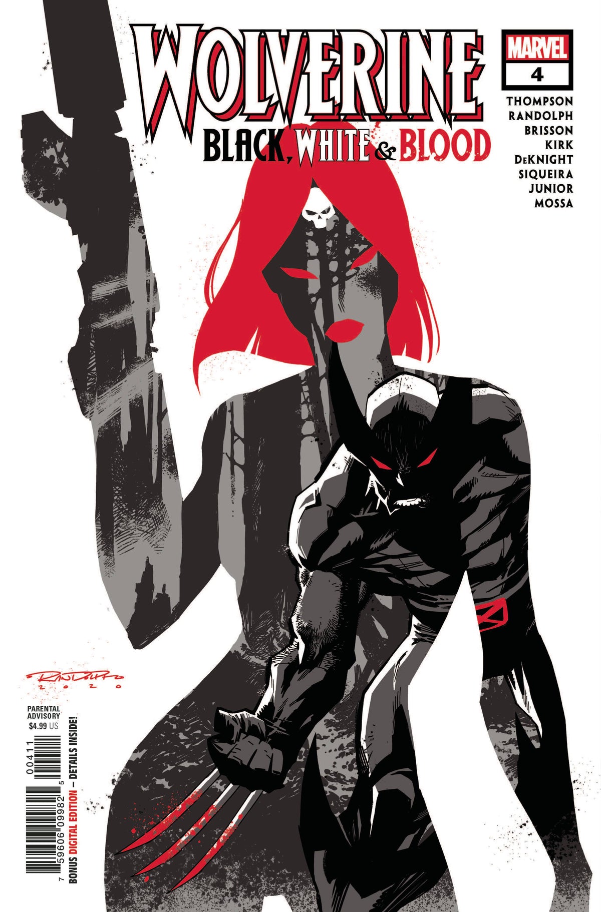 Wolverine: Black, White & Blood #4 - CVR A (FN)