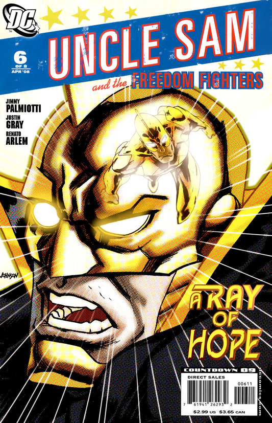Uncle Sam and the Freedom Fighters #6 CVR A DC Comics 2008 FN