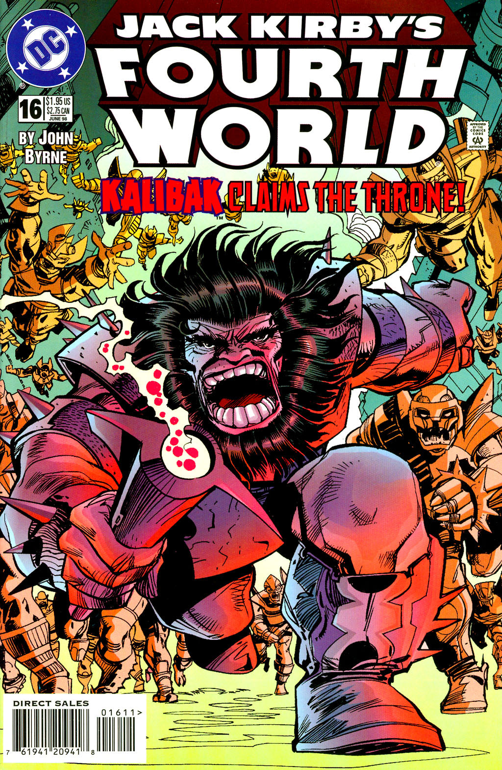 Jack Kirby's Fourth World #16 CVR A DC Comics 1998 FN
