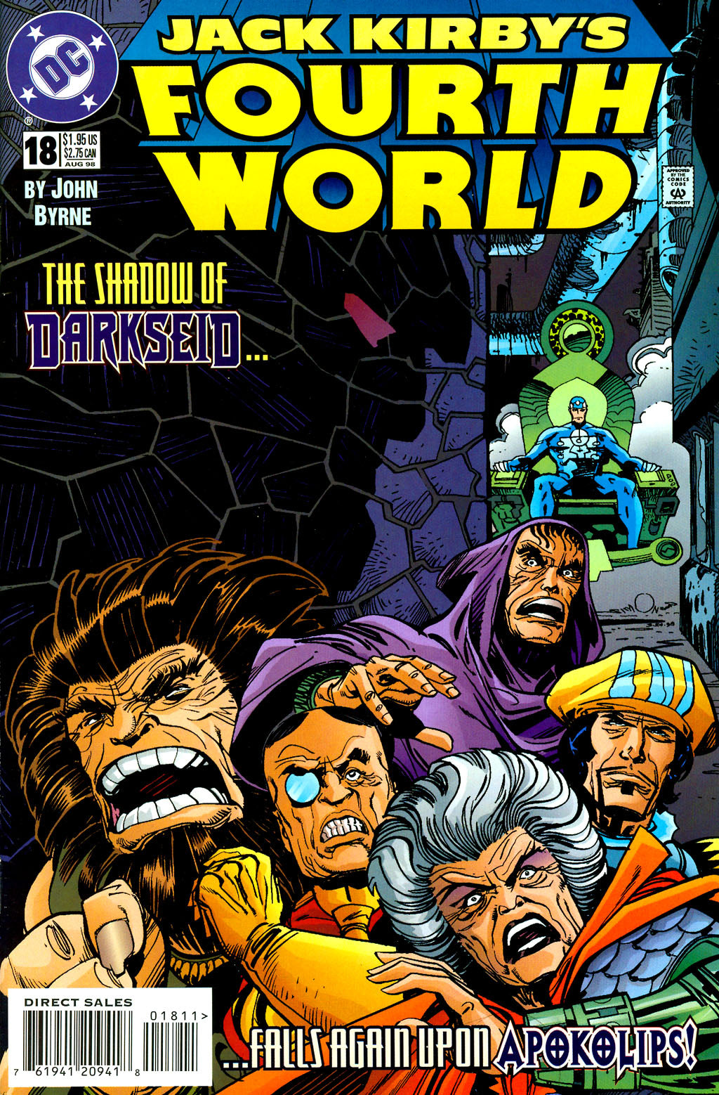 Jack Kirby's Fourth World #18 CVR A DC Comics 1998 FN