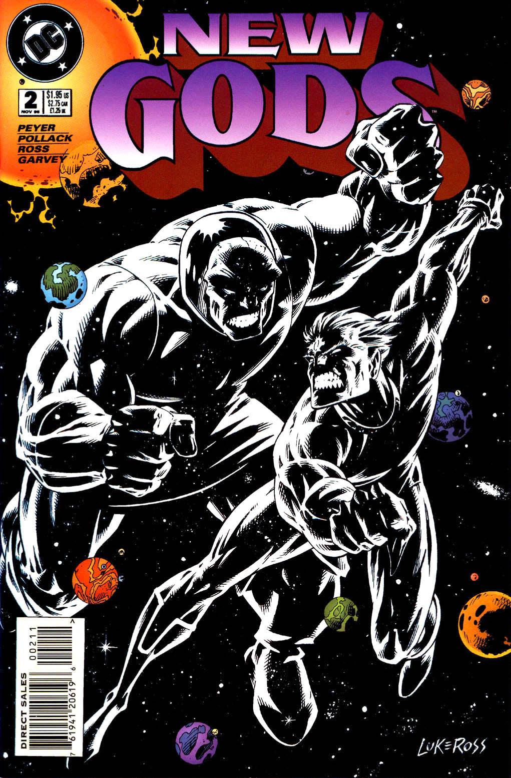 New Gods #2 CVR A DC Comics 1995 FN