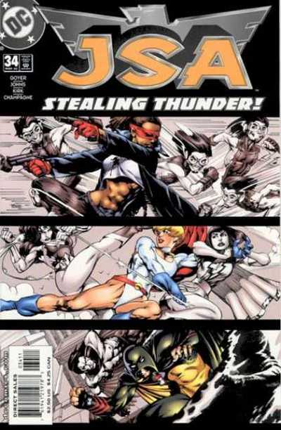 JSA #34 CVR A DC Comics 2002 FN