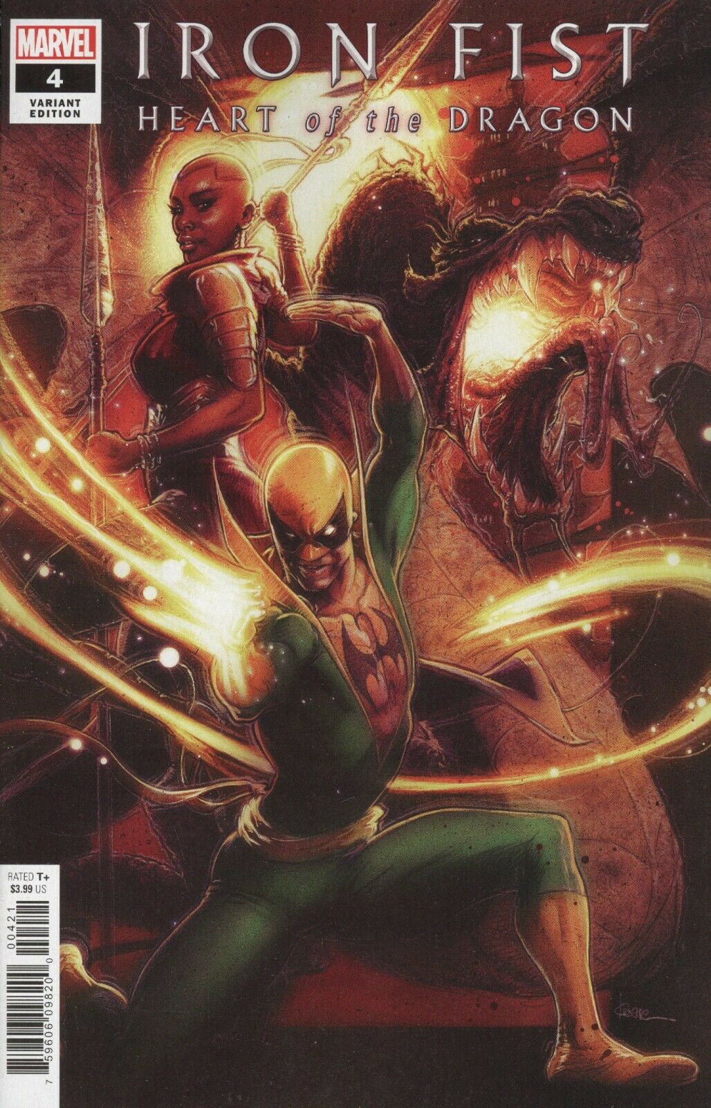 Iron Fist: Heart of the Dragon #4 - CVR B (FN)