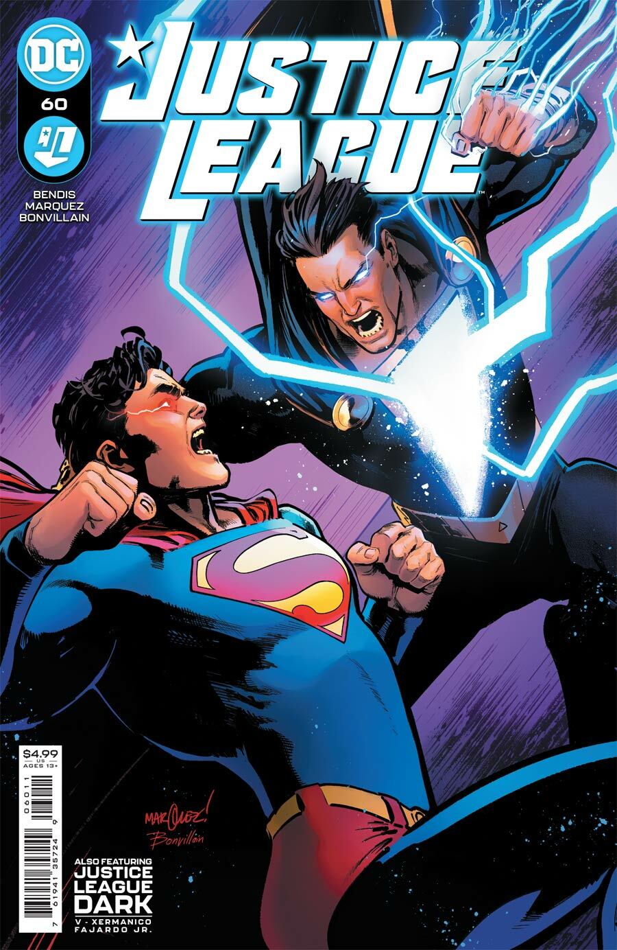 Justice League #60 CVR A DC Comics 2021 FN