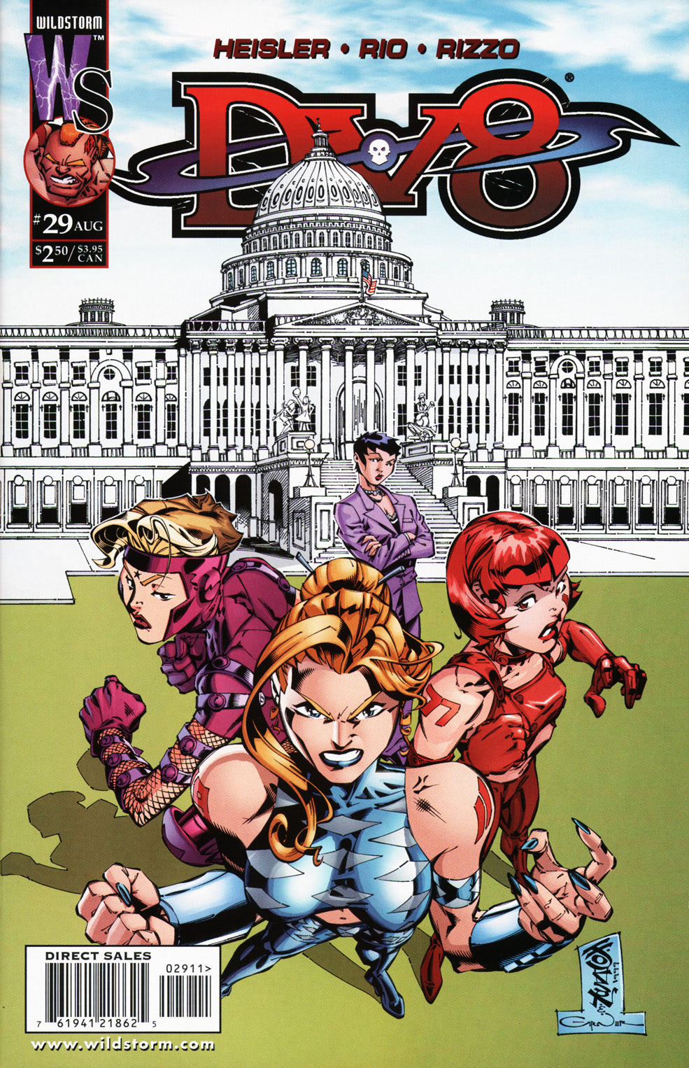 DV8 #29 CVR A IMAGE COMICS 1999 VF