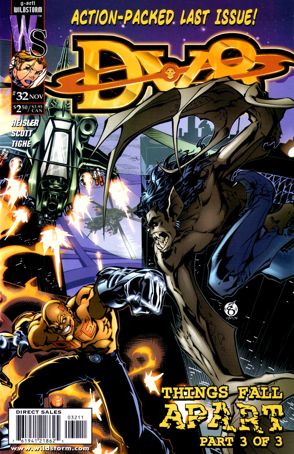 DV8 #32 CVR A IMAGE COMICS 1999 VF