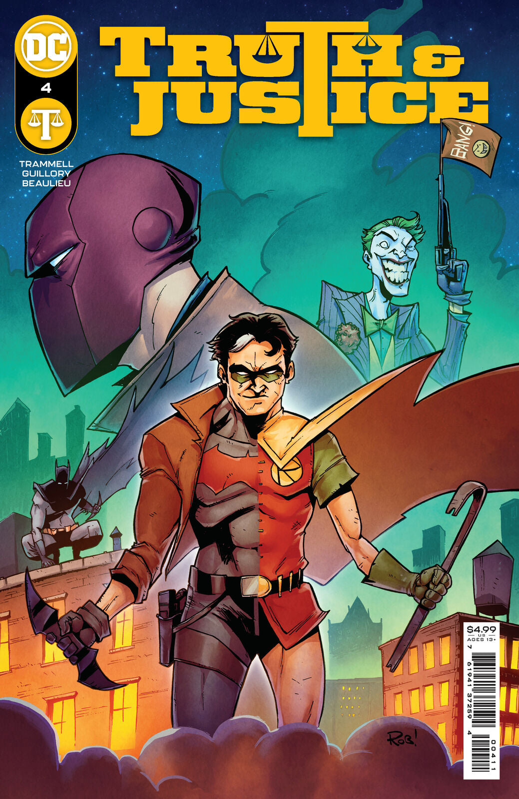 Truth & Justice #4 - CVR A (FN)
