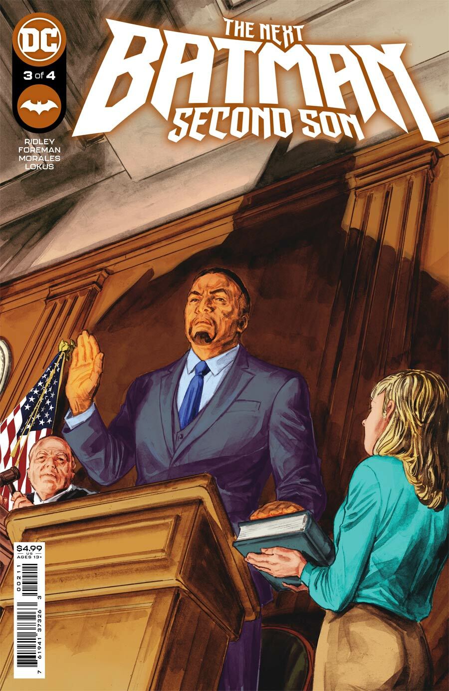 The Next Batman: Second Son #3 - CVR A (FN)