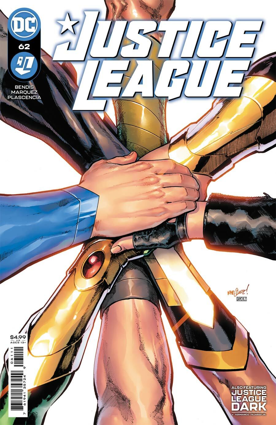 Justice League #62 CVR A DC Comics 2021 FN