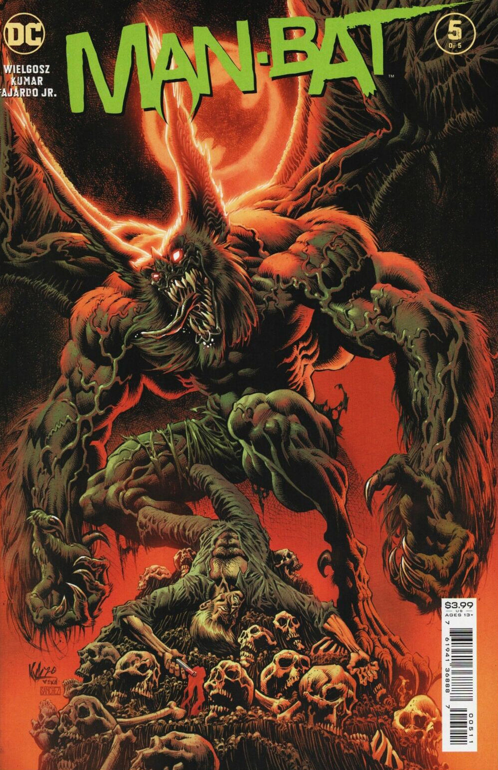 Man-Bat #5 - CVR A (FN)