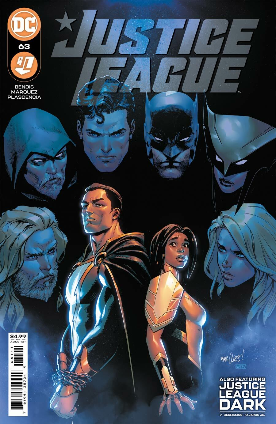 Justice League #63 CVR A DC Comics 2021 FN