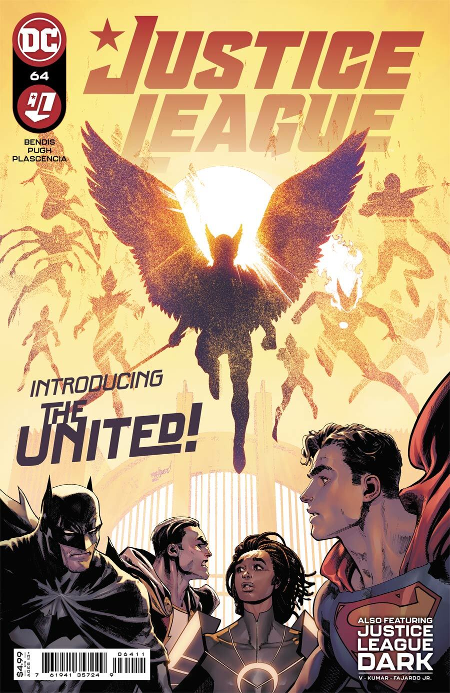 Justice League #64 CVR A DC Comics 2021 FN