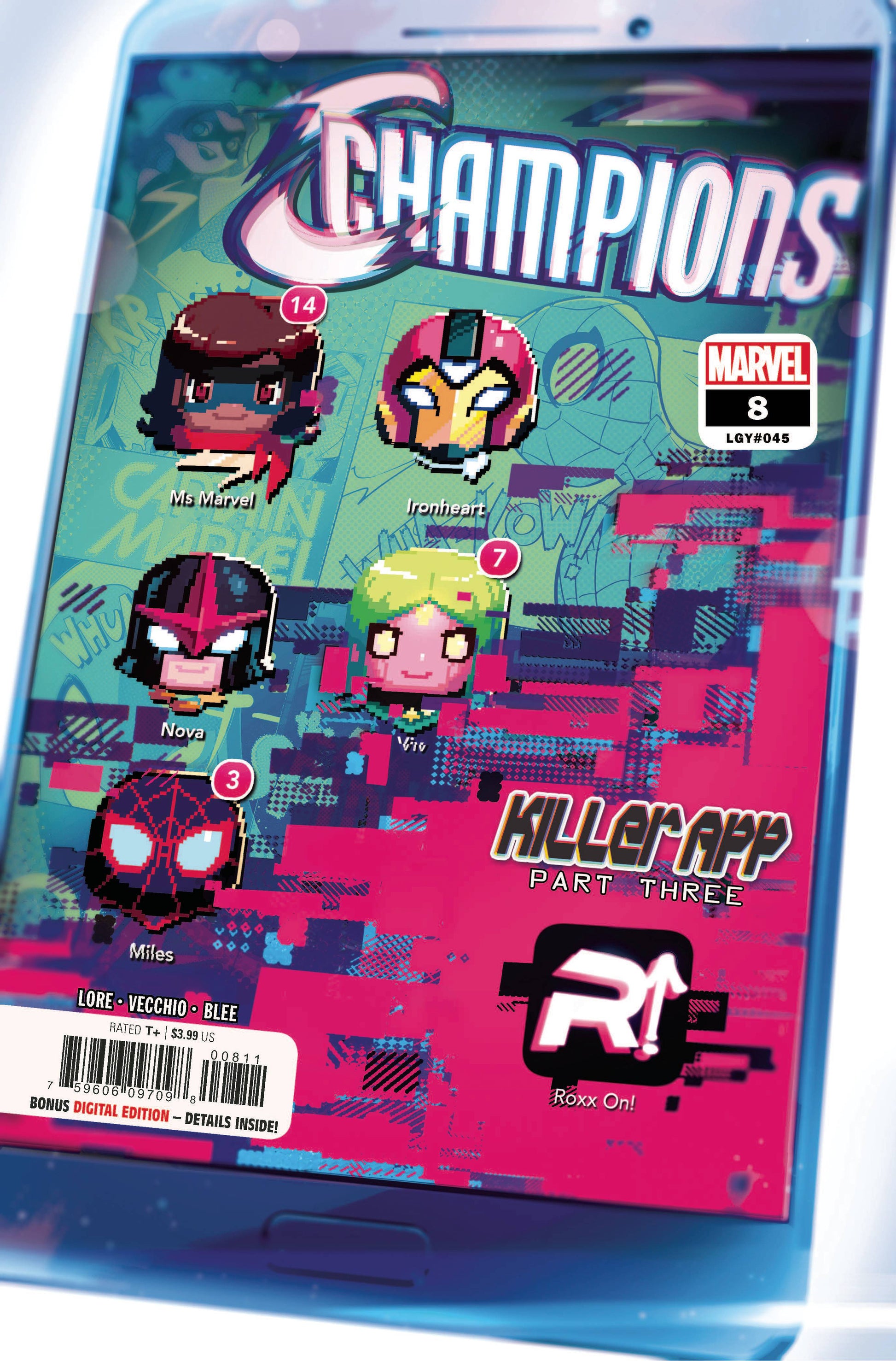 Champions #8 - CVR A (VF/NM)