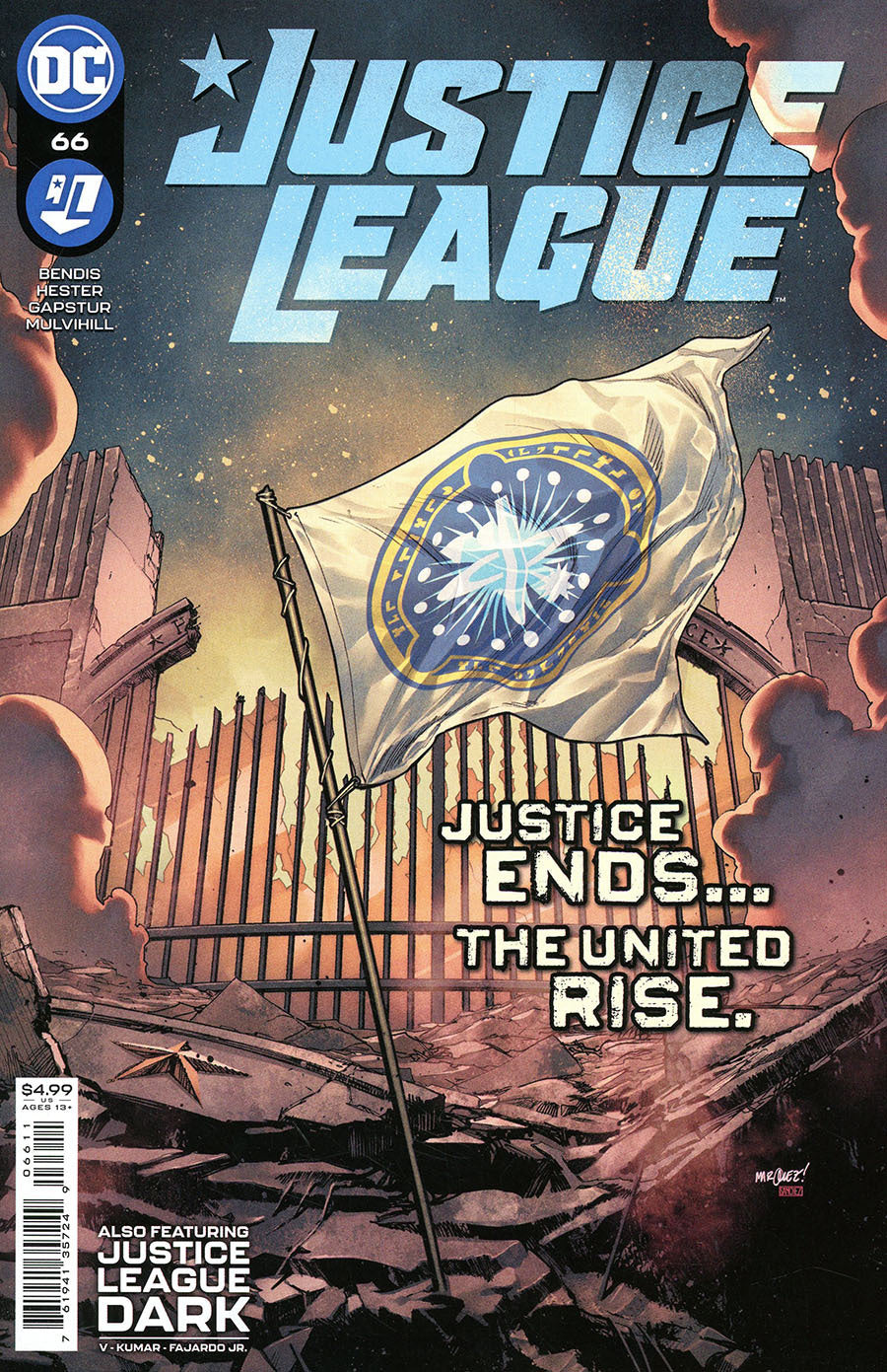 Justice League #66 CVR A DC Comics 2021 FN