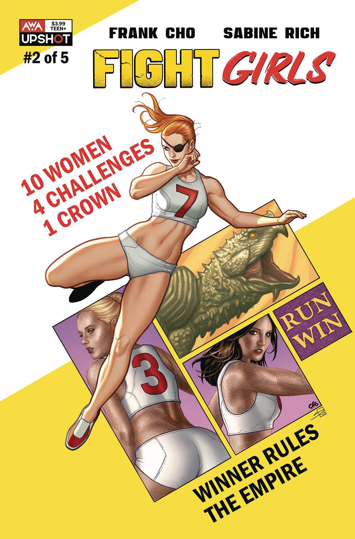 Fight Girls #2 CVR A AWA Studios 2021 FN/VF