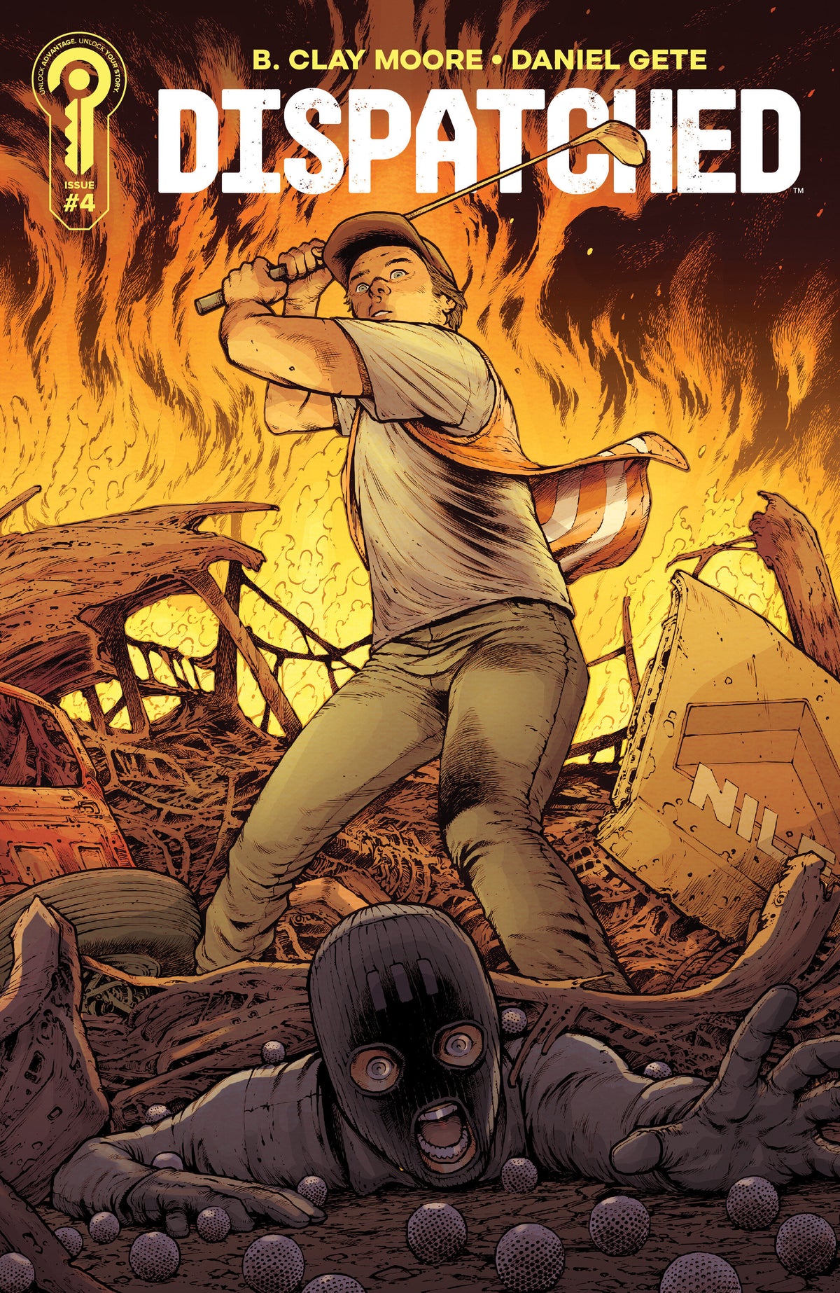 Dispatched #4 Cover A Daniel Gete (VF/NM) - Packrat Comics