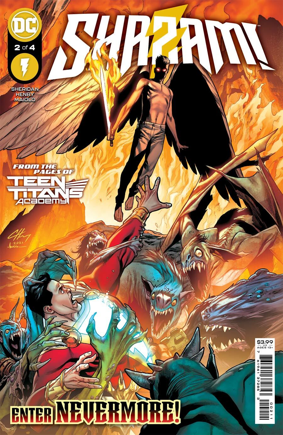 Shazam! #2 - CVR A (FN)