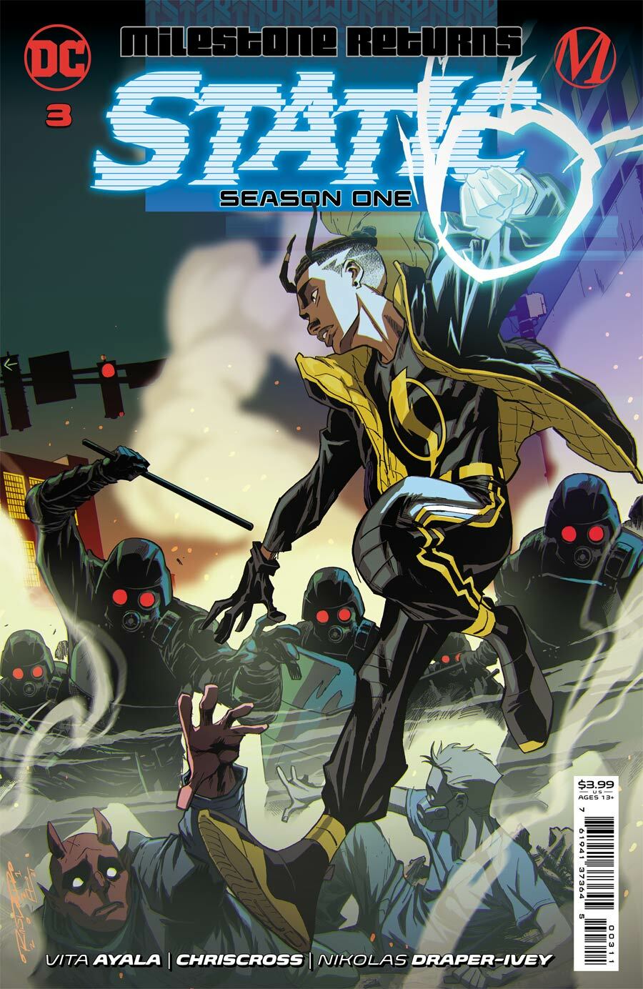 Static: Season One #3 - CVR A (FN)