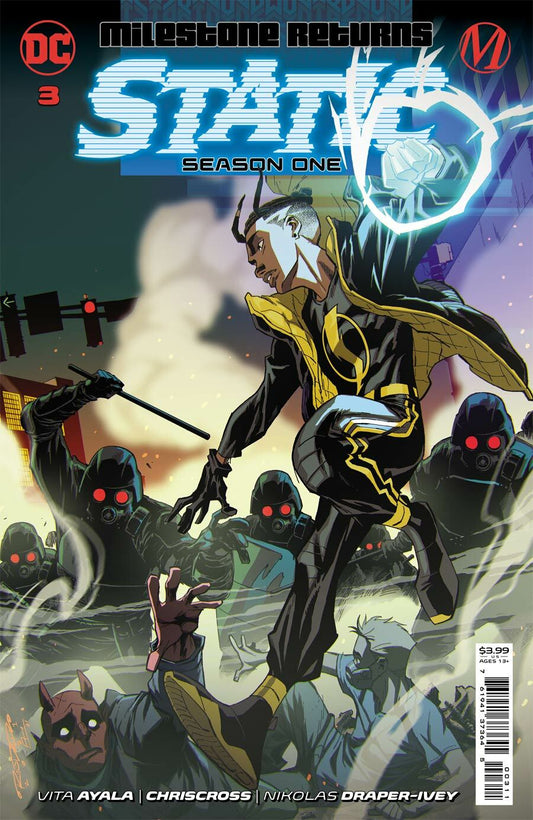 Static: Season One #3 - CVR A (FN)