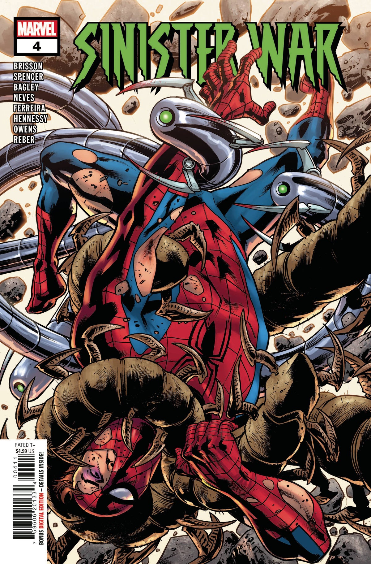 Sinister War #4 - CVR A (FN)